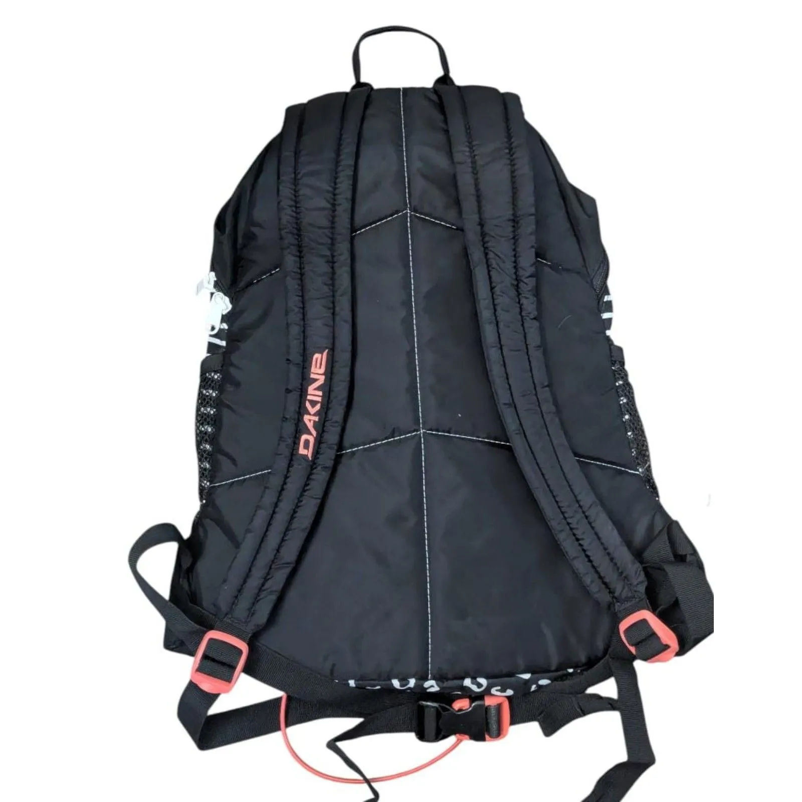 Dakine Grom 13L Backpack Leopard Print Stripe Gorpcore Skate School Bag - Image 2