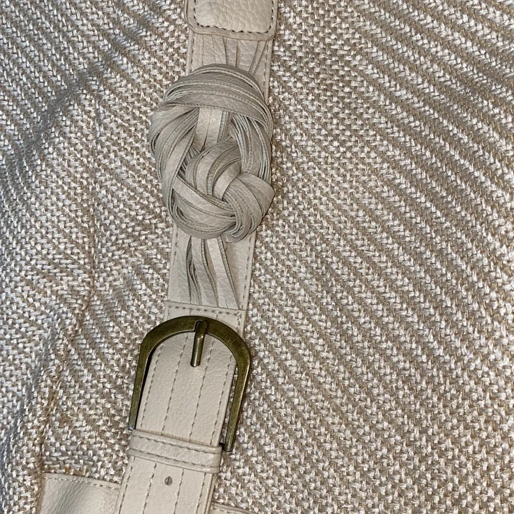 Braciano beige woven shoulder bag large Tan - Image 3