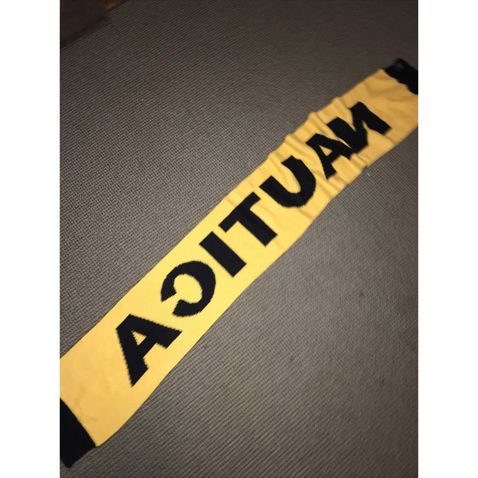 Nautica Scarf Wrap Navy Very Big - Image 3