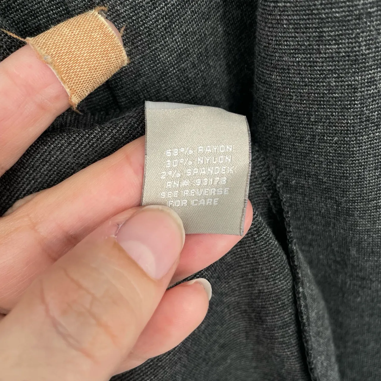 Joan Vass Womens Open Front Knee-Length Long‎ Sleeve Single Clasp Cardigan XL - Image 9