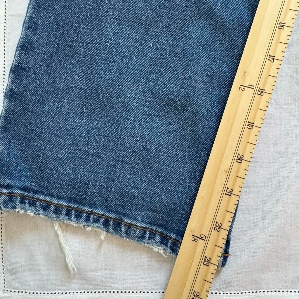 ⟡ ABERCROMBIE & FITCH the ankle straight jeans – ultra high rise (28 | 6S) ⟡ - Image 7