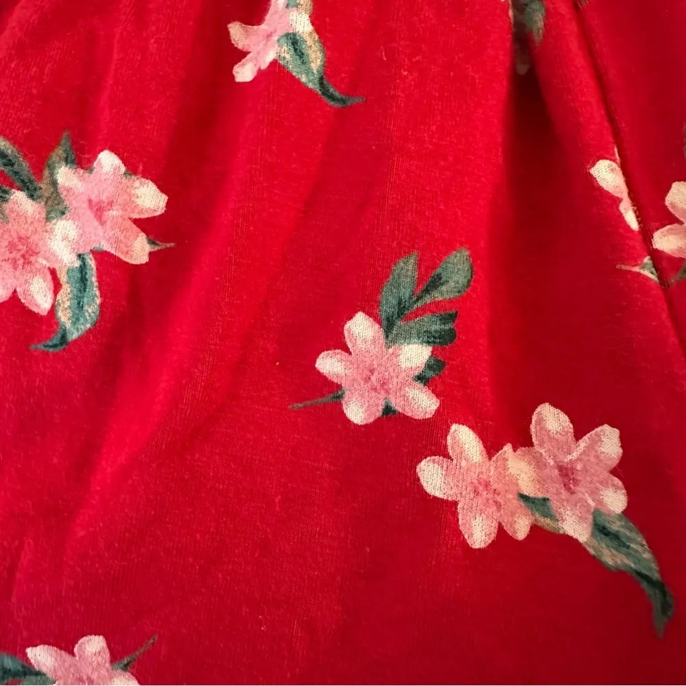 Hollister Red Halter Romper - Image 6