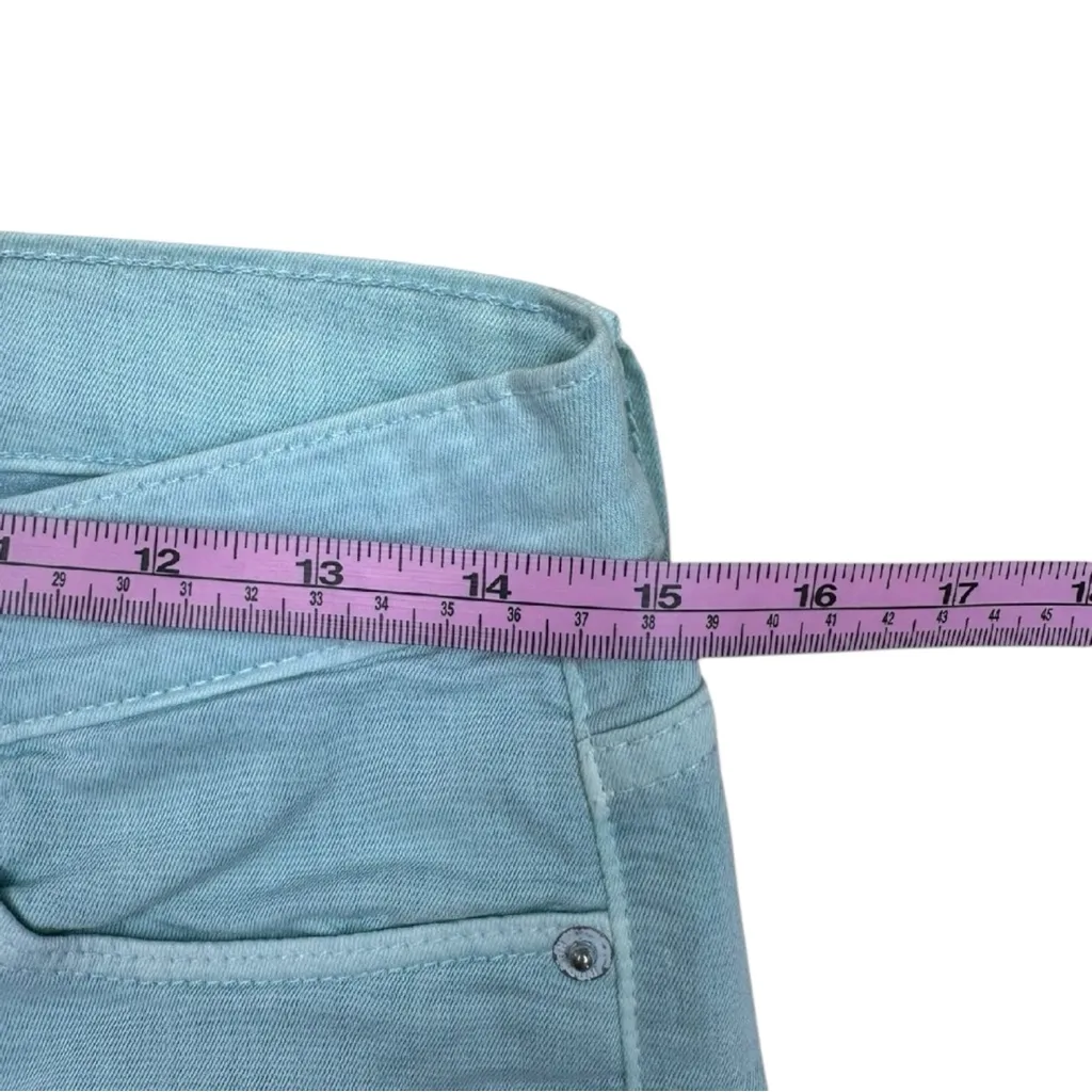 HUDSON Mint Green Nico Skinny Jeans Size 28 - Image 5