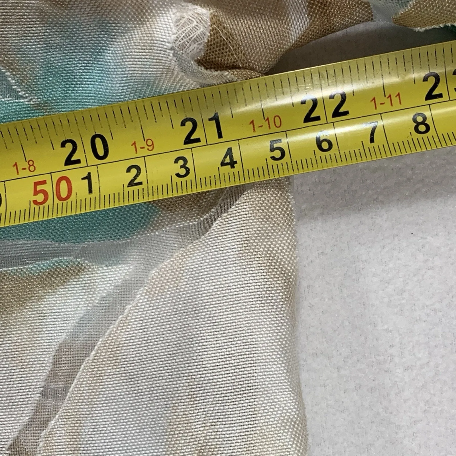 ALFRED DUNNER ~ Blouse Women Sz 12 Semi Sheer Floral Button Up w Tank Top - Image 4