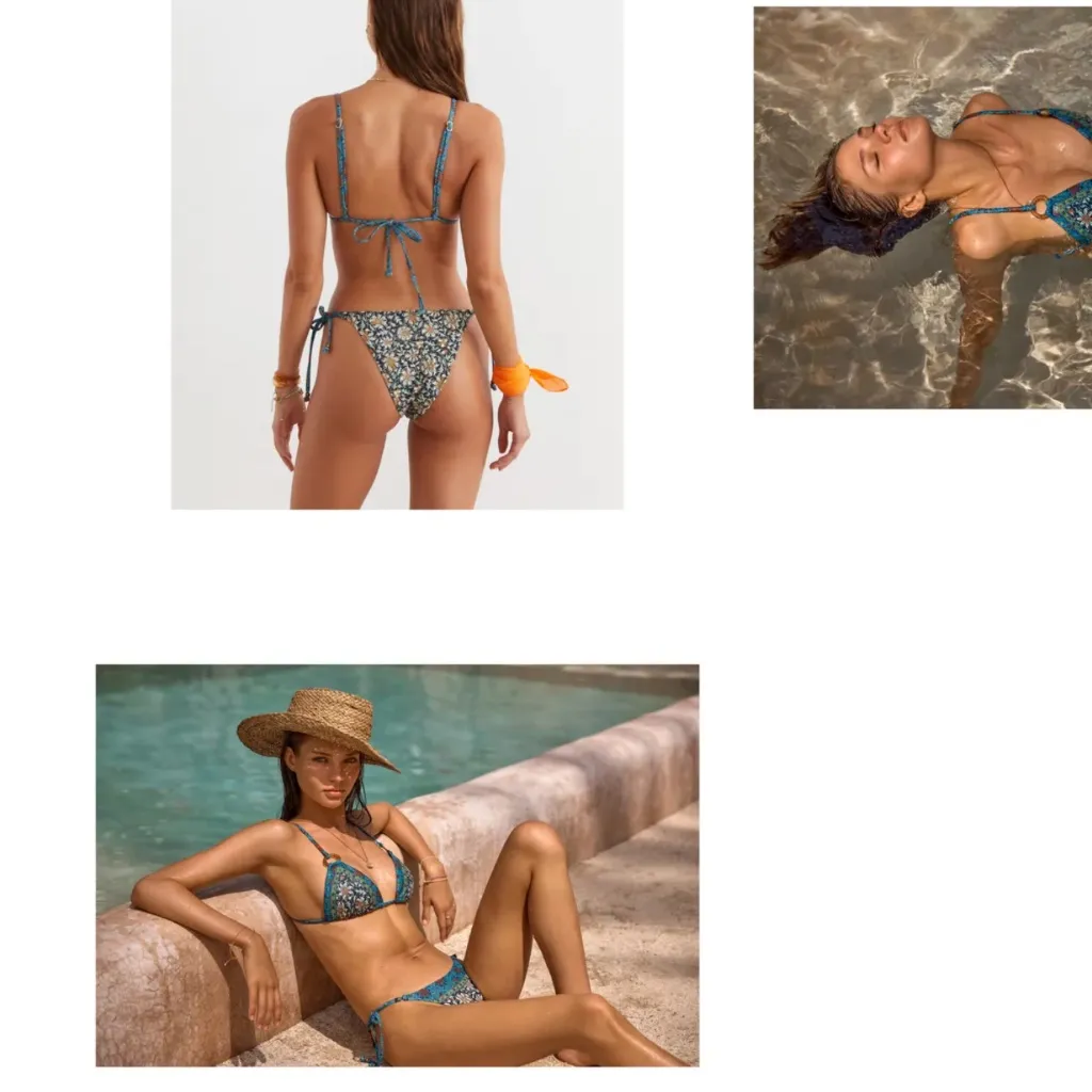 BoteH Bikini sz S NWT Blue - Image 2