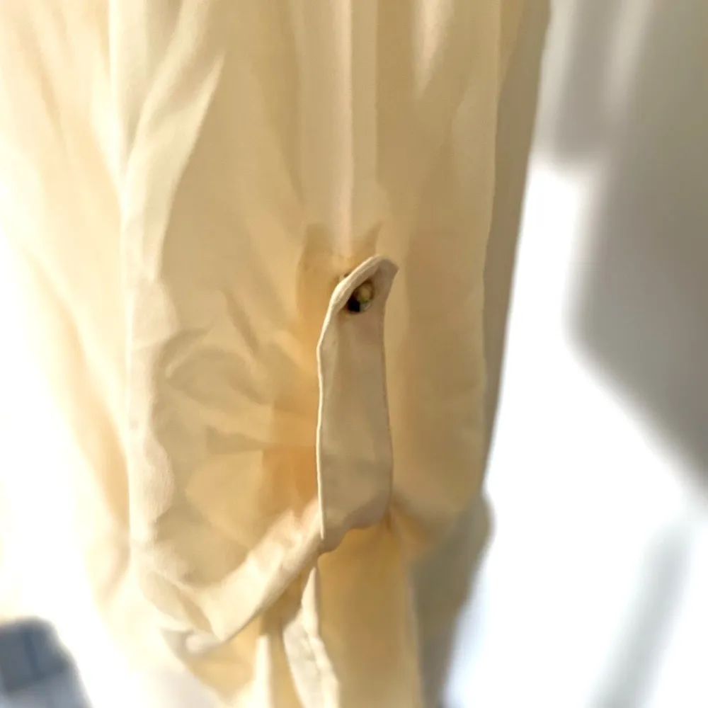 Love Culture Cream Semi Sheer Blouse - Image 7