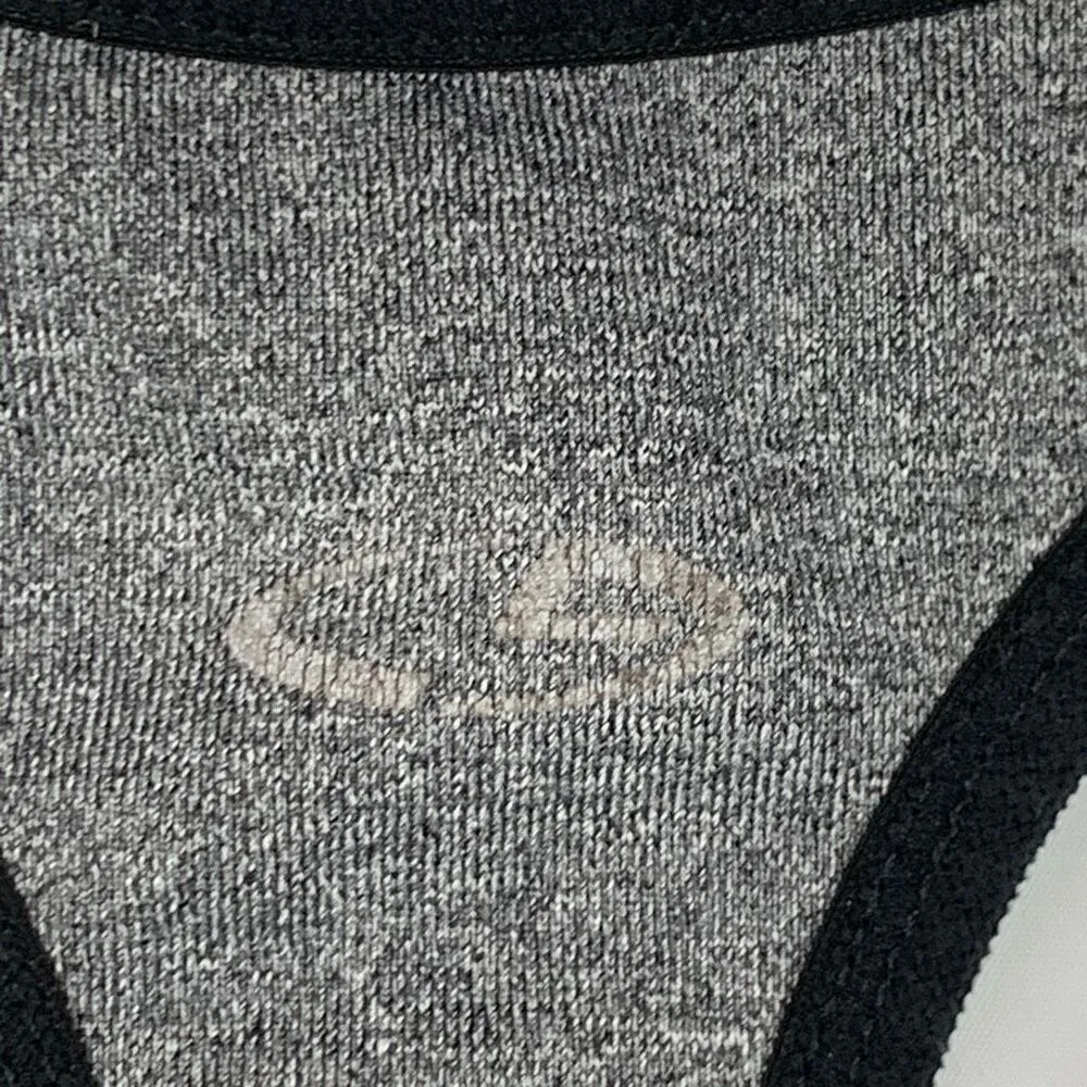 Champion Women's Racerback Scoop Neck Power Core Sports Bra Black Size Small - Image 2