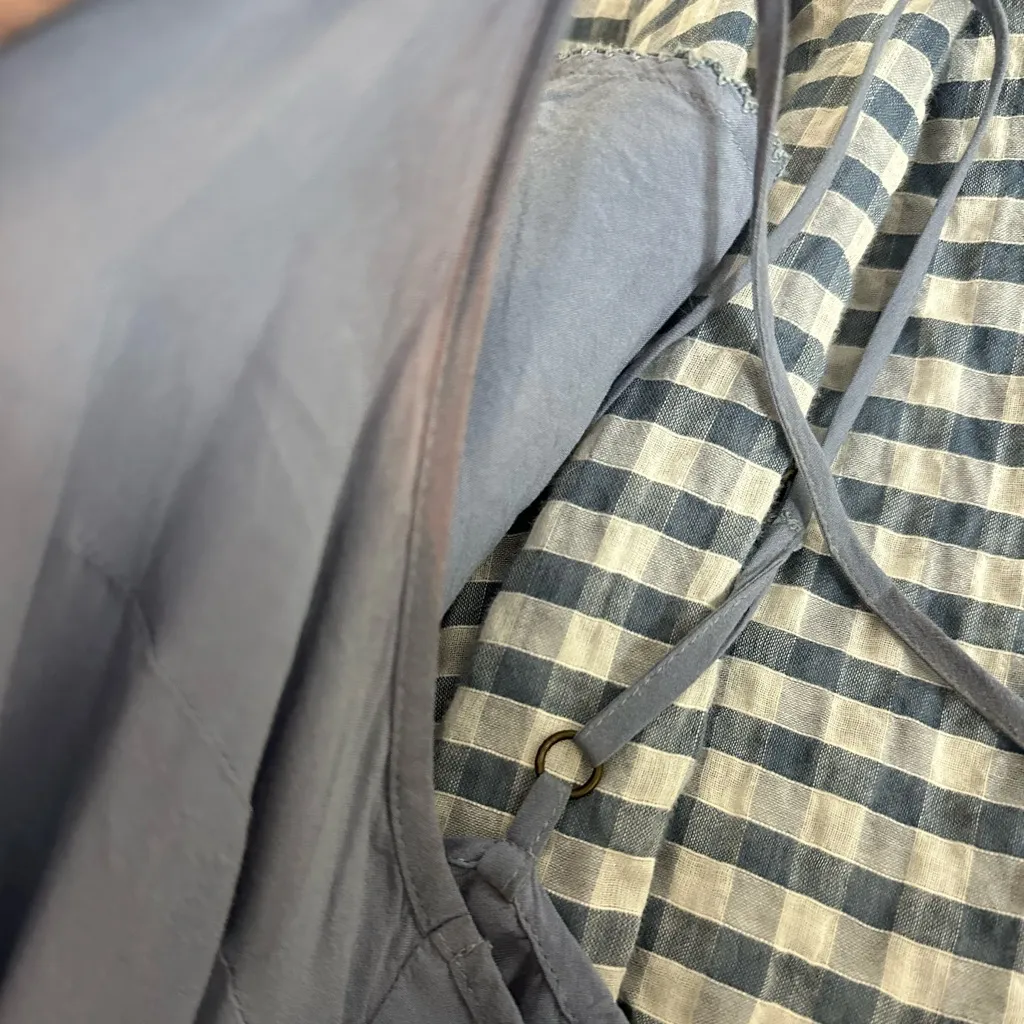 Maeve by Anthropologie Gingham Shirt Dress – Size 4 – With Slip - Image 10