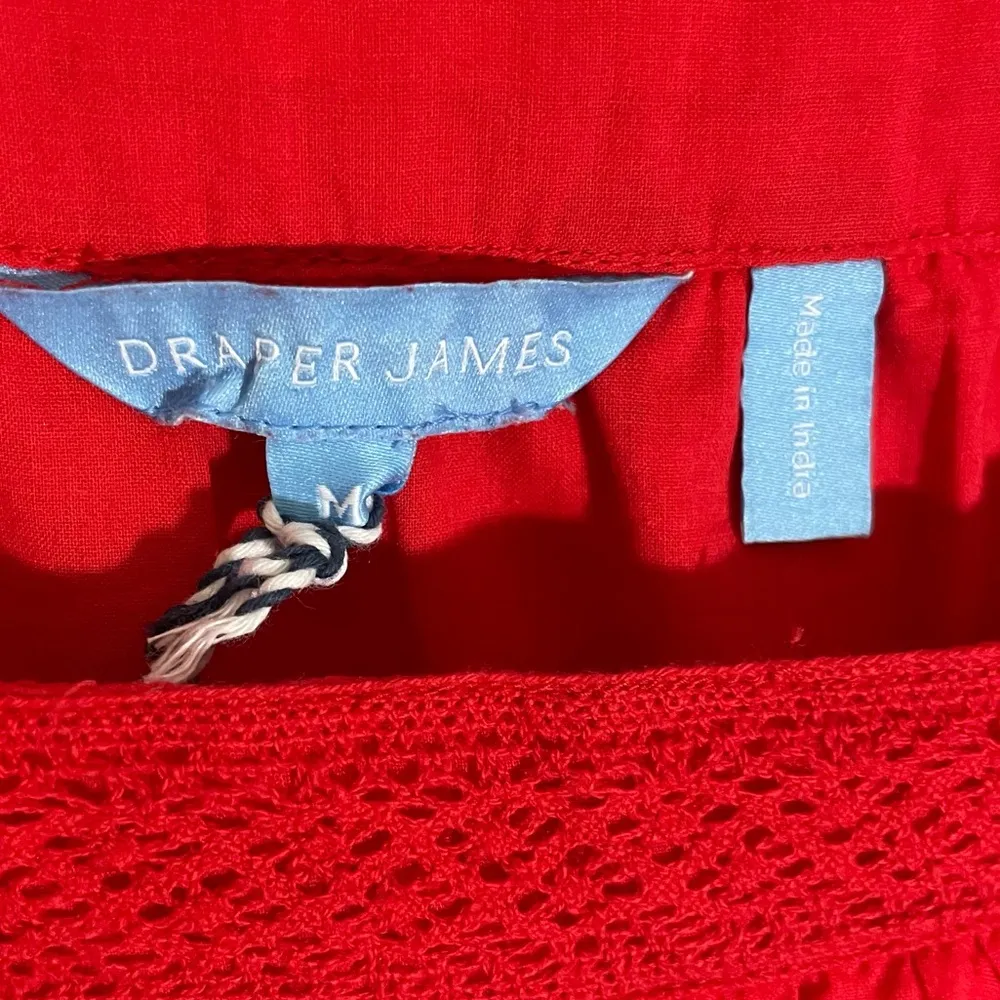 Draper James Maren Top in Embroidered Stripe - Image 6