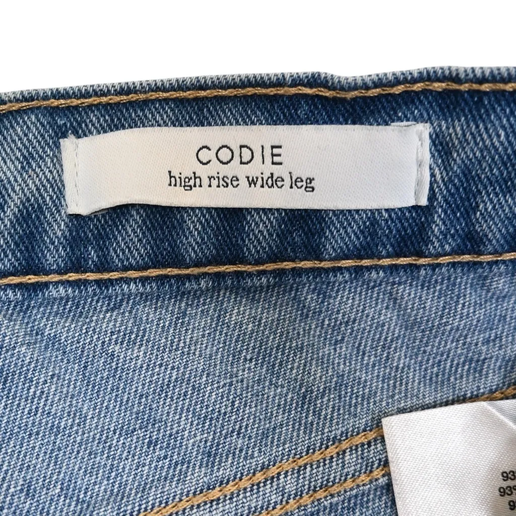 Sam Edelman Women's 31 High Rise Codie Wide Leg Jean - Image 10