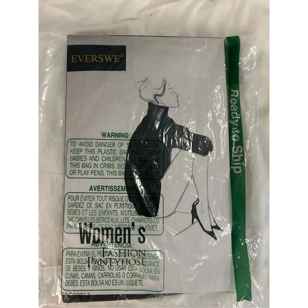 NEW 3 Pair Sheer Tights 20D Control Top Pantyhose Reinforced Toes 2X Tan - Image 3