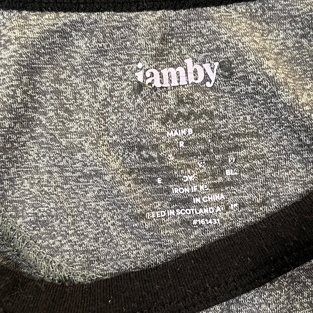 Jambys Tank & Jambys Shorts 2 Piece Gray Sleep Set Top XS Bottom Women’s S - Image 3