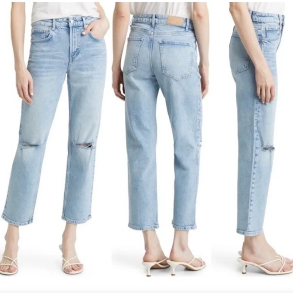 Rails  The Culver‎ Ripped High Waisted Cropped Jeans Size 27 - Image 2