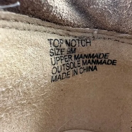 Matisse Top Notch Tan Faux Suede Perforated Lace Up Sneakers Women's Size 9M - Image 7