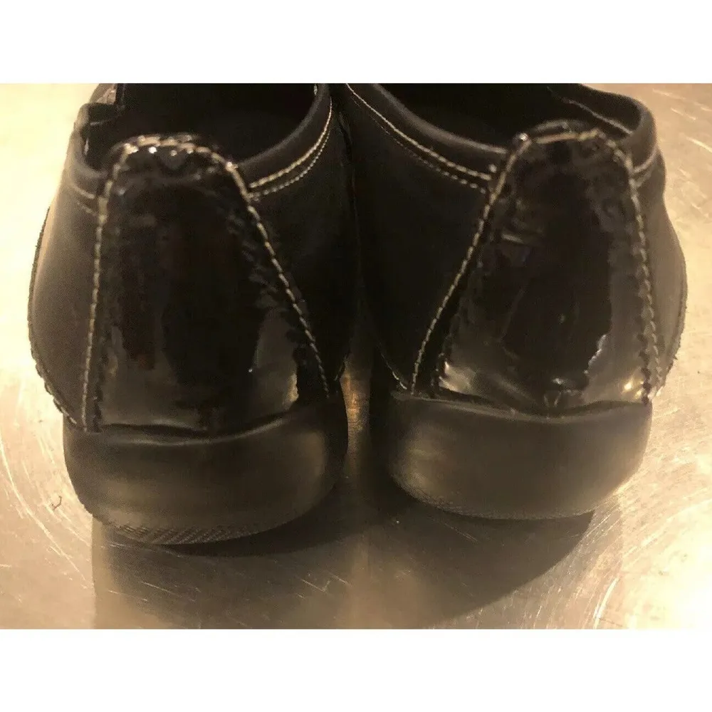 SESTO MEUCCI Black Leather Tassel Loafers Driving Shoes 6.5C Made in Italy - Image 4