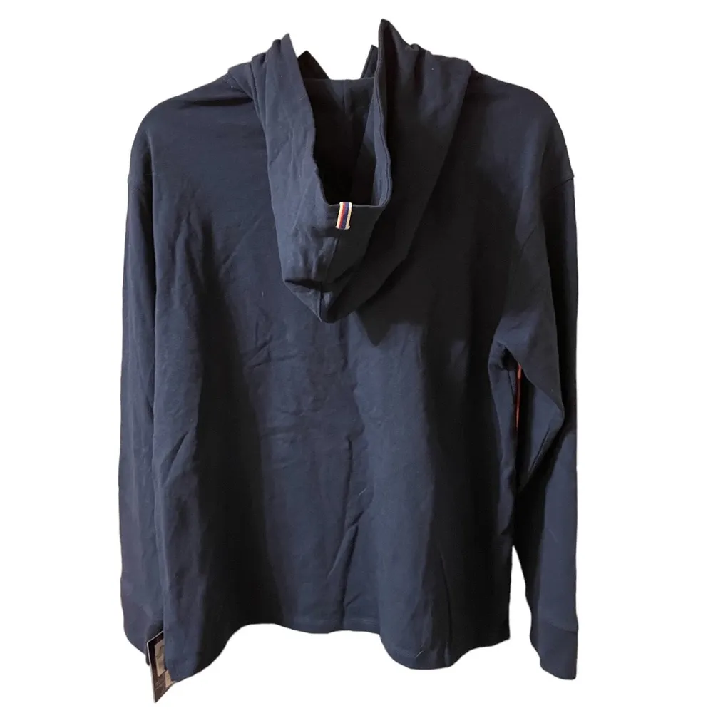 NWT CHAMPION NAVY BLUE COTTON HOODIE - Image 2