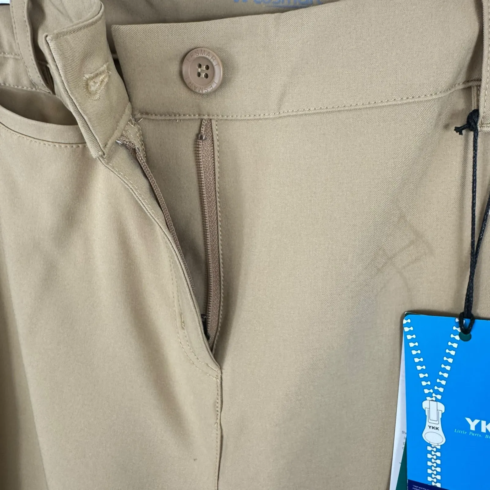 Lesmart NWT Tan Standard Fit Golf Series Lightweight Shorts Women's Size 14 - Image 4