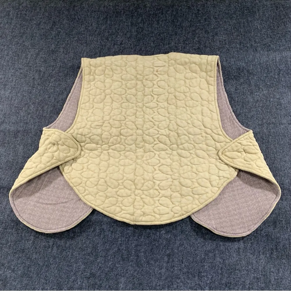 NWT FREE PEOPLE FOLKA FLORAL QUILTED VEST & SKIRT SET size Large E5 - Image 16