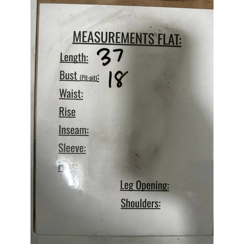 Old Navy Dress Women LARGE White Linen Blend Sleeveless Crossback Smocked Summer - Image 8