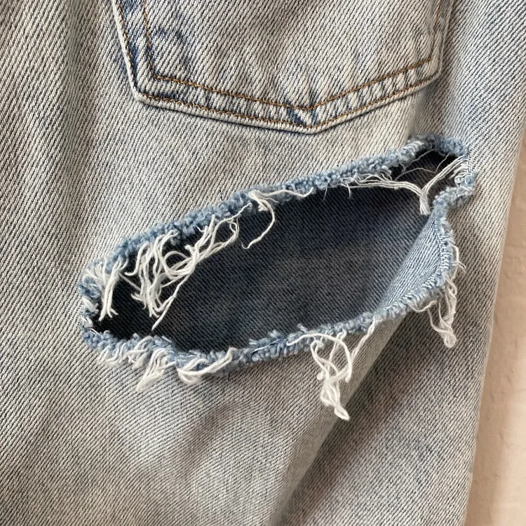 Madewell Light Blue Straight Leg Jeans - Image 6