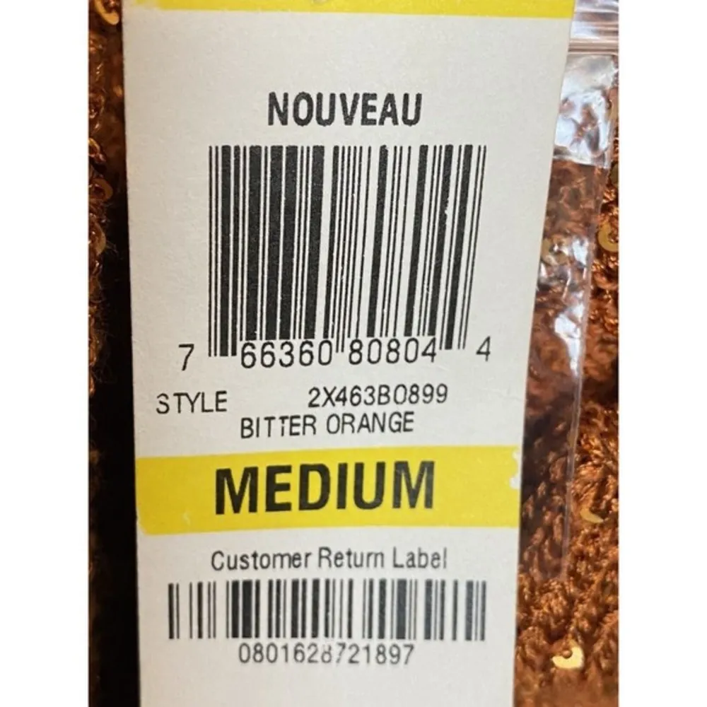 INC‎ International Concepts sequins sweater Women’s Size Medium. - Image 4