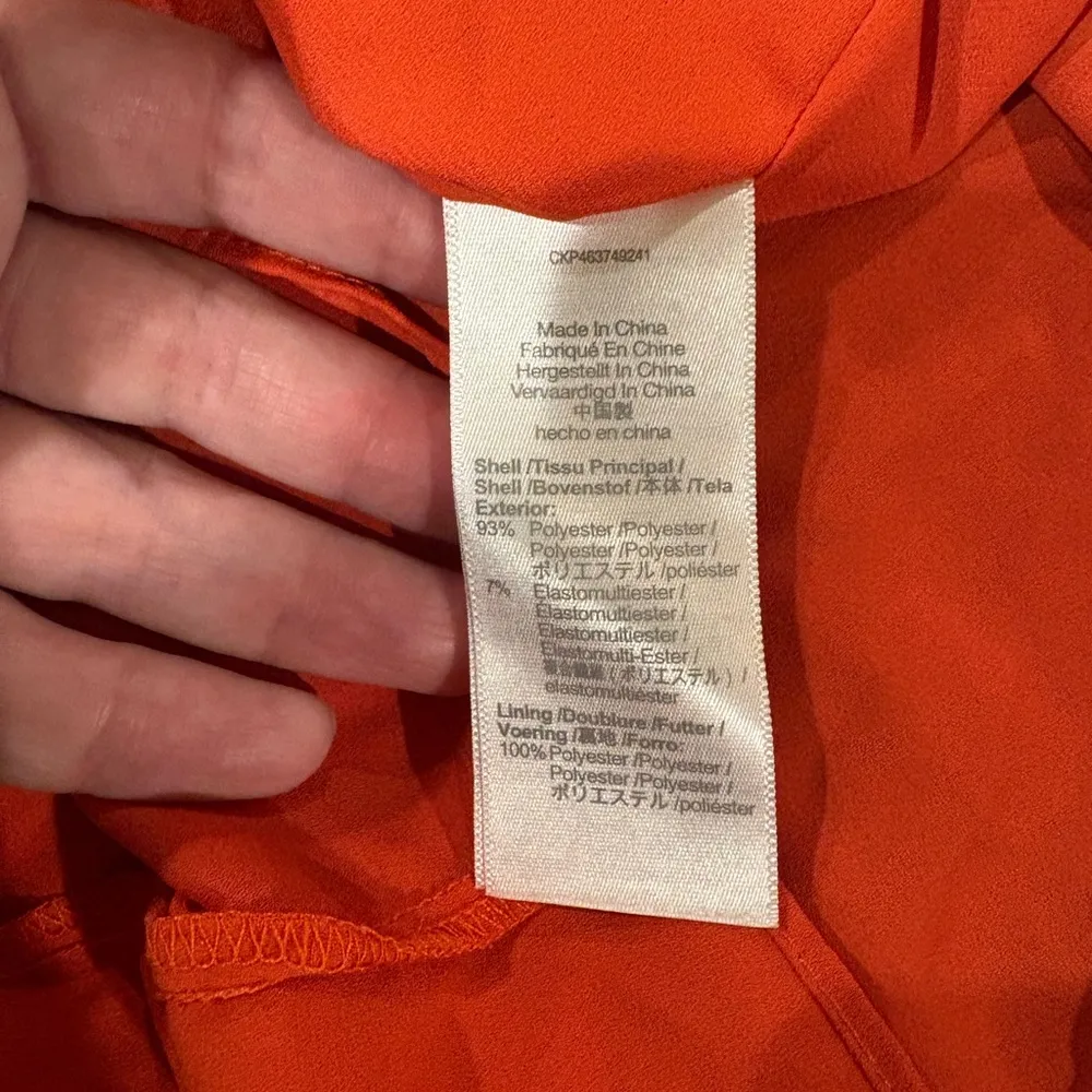 Madewell Seersucker Lucie Tie-Back Mini Dress in Piazza Floral orange 2X - Image 6