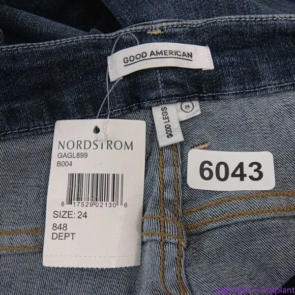 NEW Good American GOOD LEGS SKINNY JEANS, GAGL899Blue004‎ - Image 13