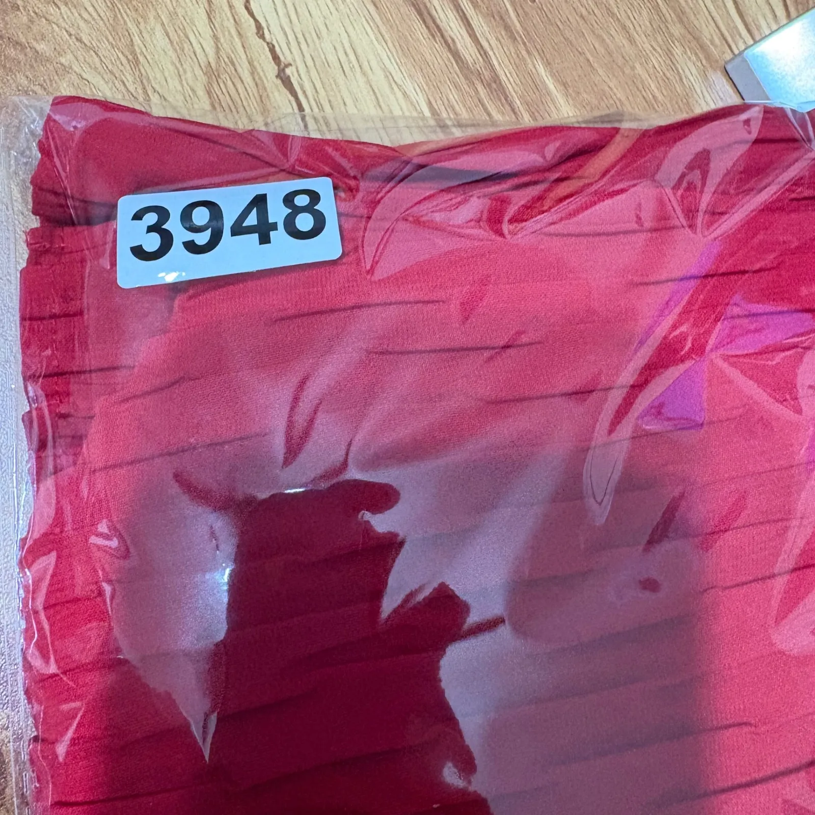 Croft & Barrow  Womens XL Red Button Down Stretch Textured Blouse‎ Top Timeless - Image 7