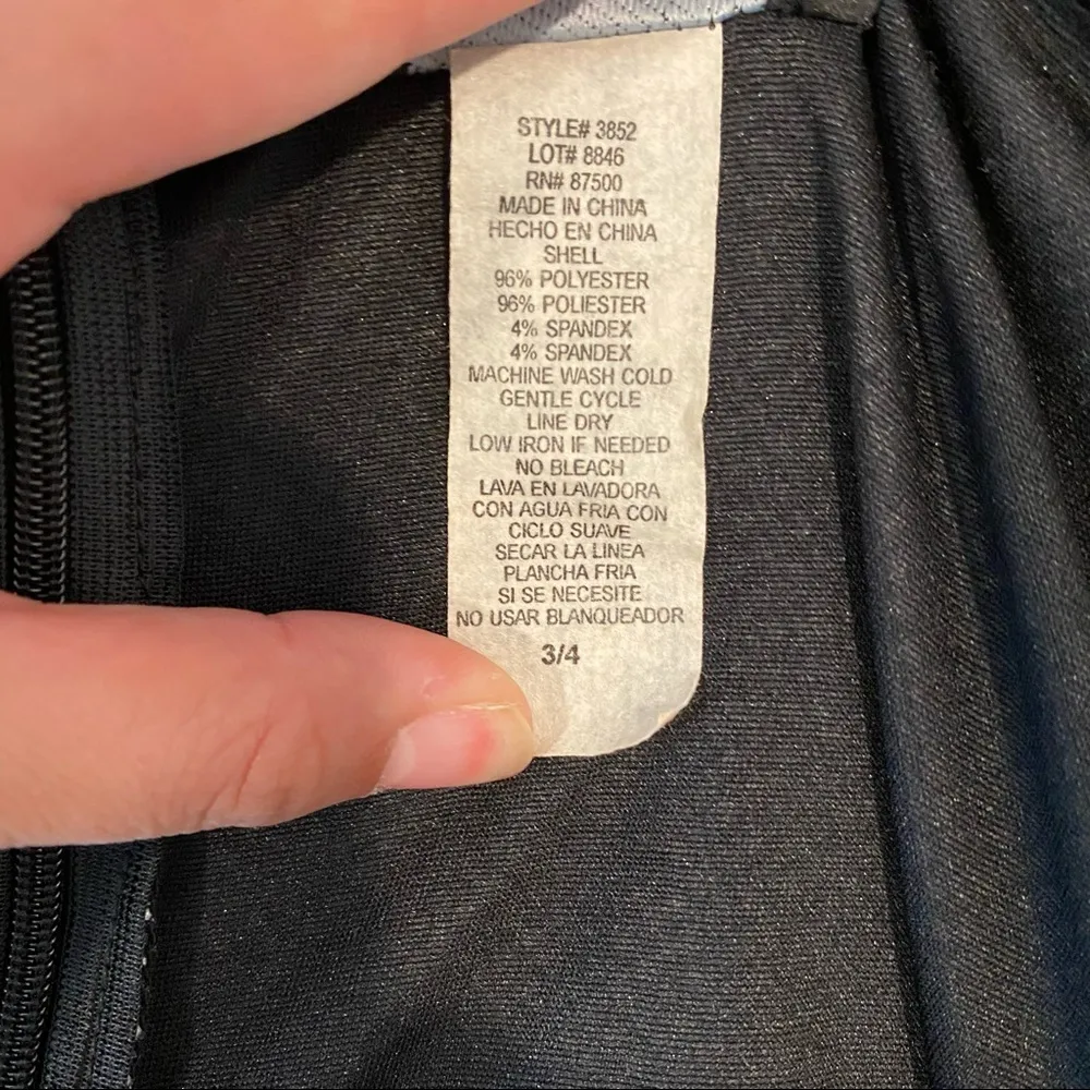 Y2K Alyn Paige satin halter dress - Image 4