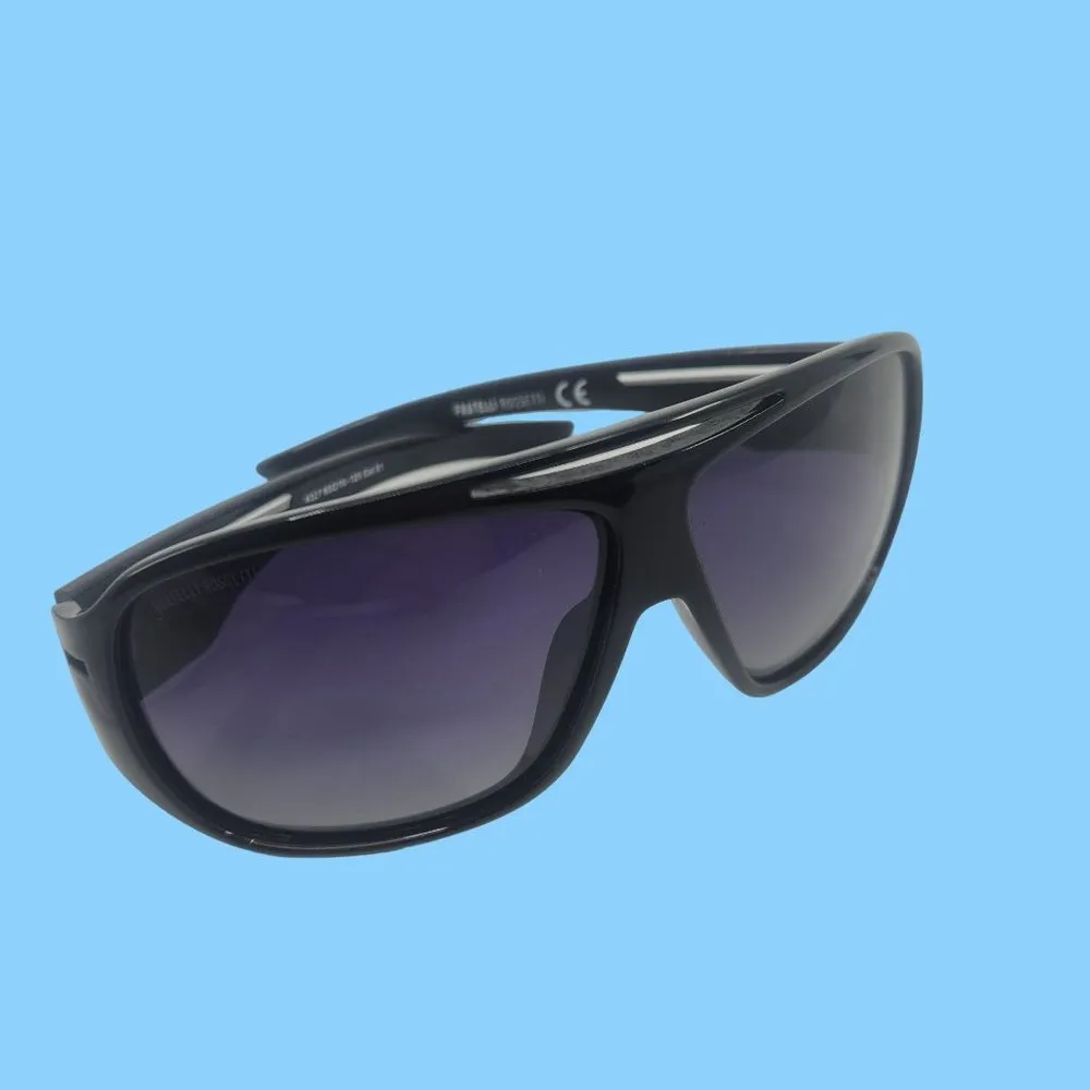 FRATELLi ROSETTi Style 4327 Italian Black Acetate Sunglasses Gradient - Image 4