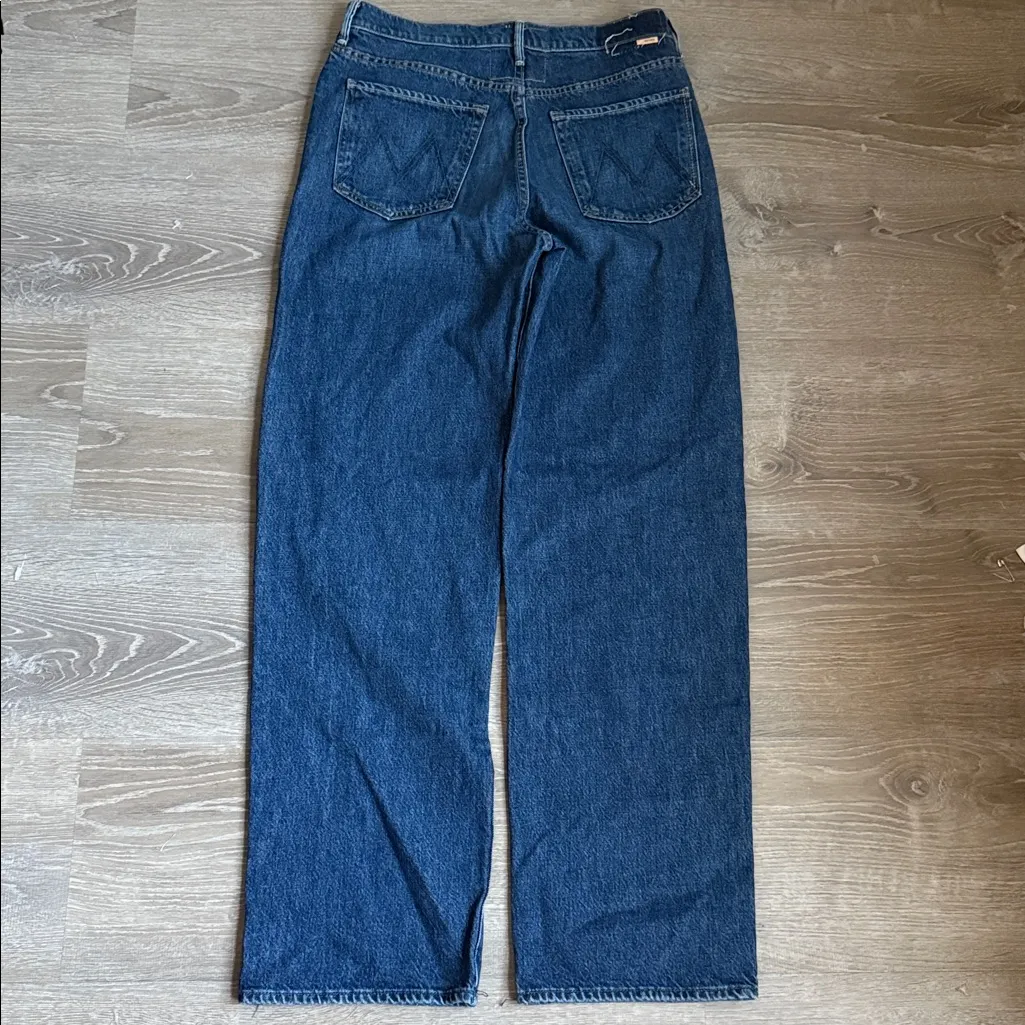 MOTHER The Spitfire Nerdy Cuff Jeans Did You Bring Me Anything 27 - Image 3