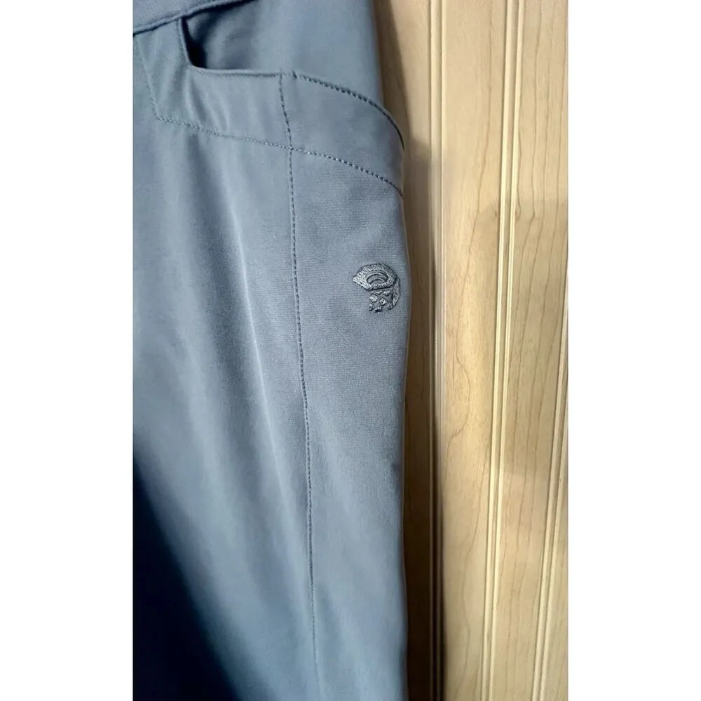 Mountain Hardware Women’s Gray Hiking Pants Size 2 Outdoors Casual Nylon Size 2 - Image 2