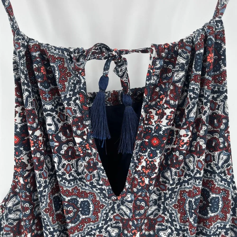 ATHLETA Maxi Dress Size Small Island Life Halter Pockets Casual Beach Travel - Image 8