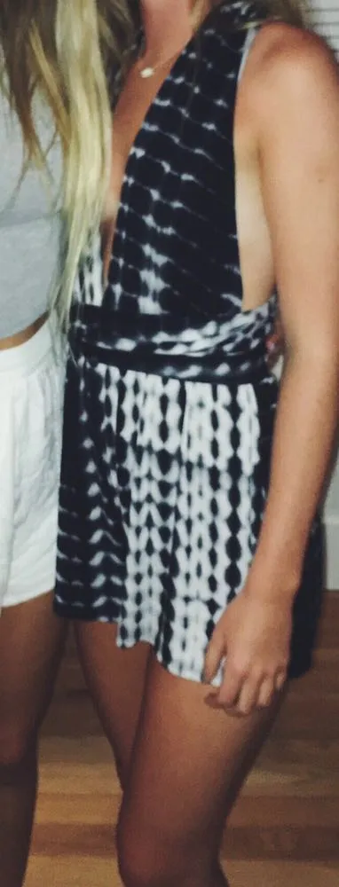 Solemio Tie Around Romper - Image 3