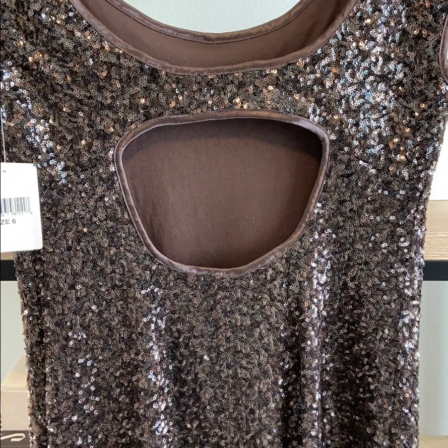 NWT, Muse Sequin Sleeveless Cut - Image 7