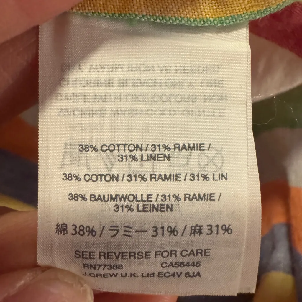 J. Crew Multicolor Striped Casual Shirt - Image 4