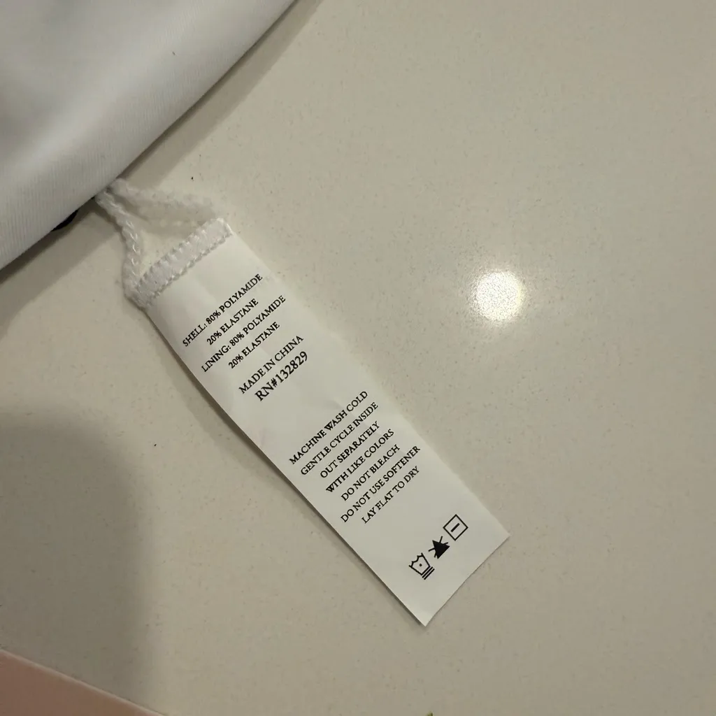 NWT superdown White Bikini Top - Image 2