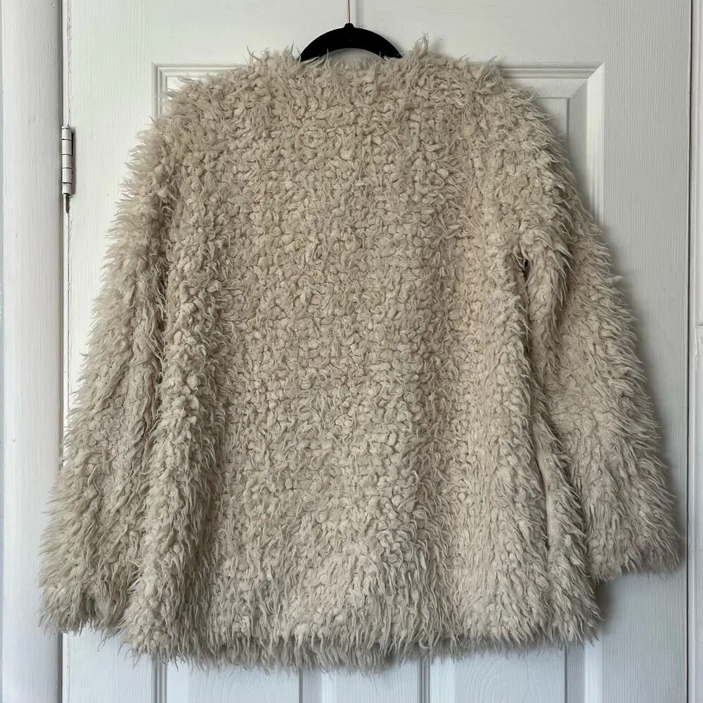 H&M Divided by  Furry Jacket - Size 10 - Image 6