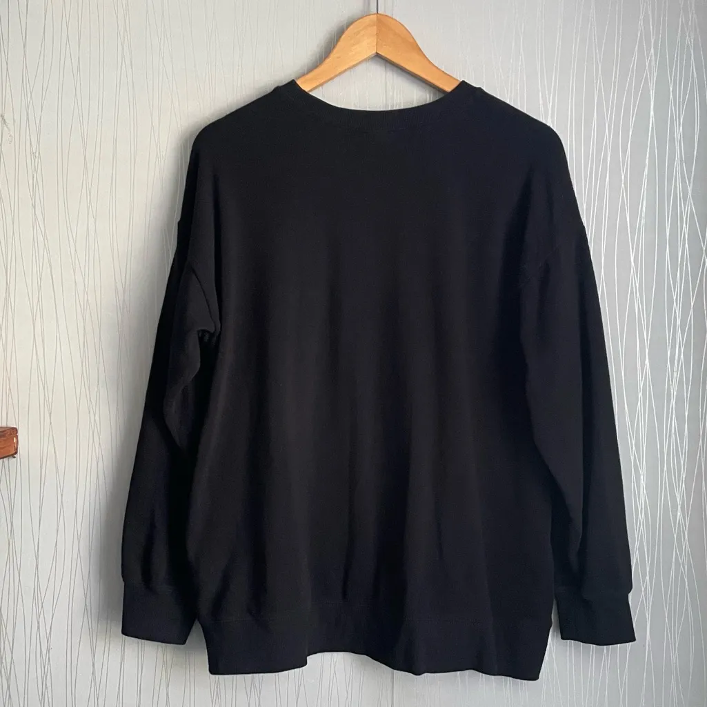 Torrid Skull Classic Fit Sweatshirt Size 00 Womens Medium - Image 6