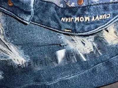 Stretch Ripped Curvy Mom Jean - Image 13