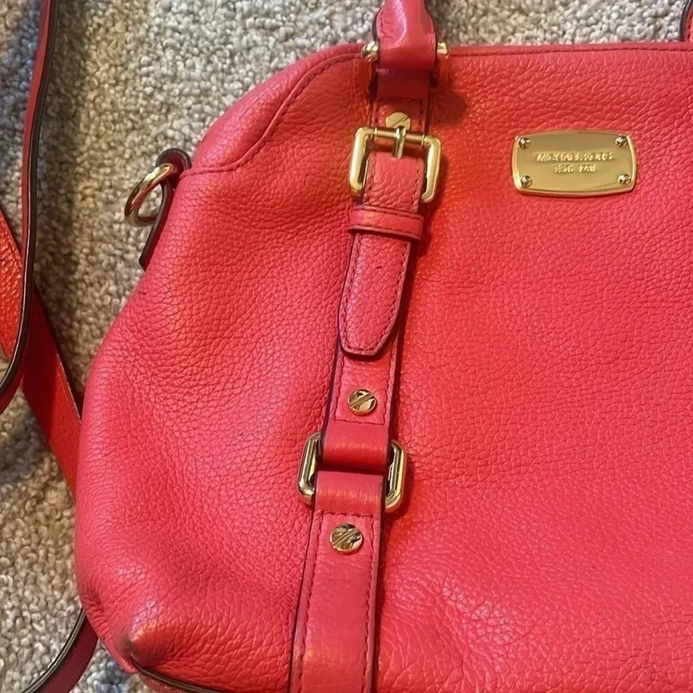 Michael Kors Bedford bowling satchel salmon pink - Image 3