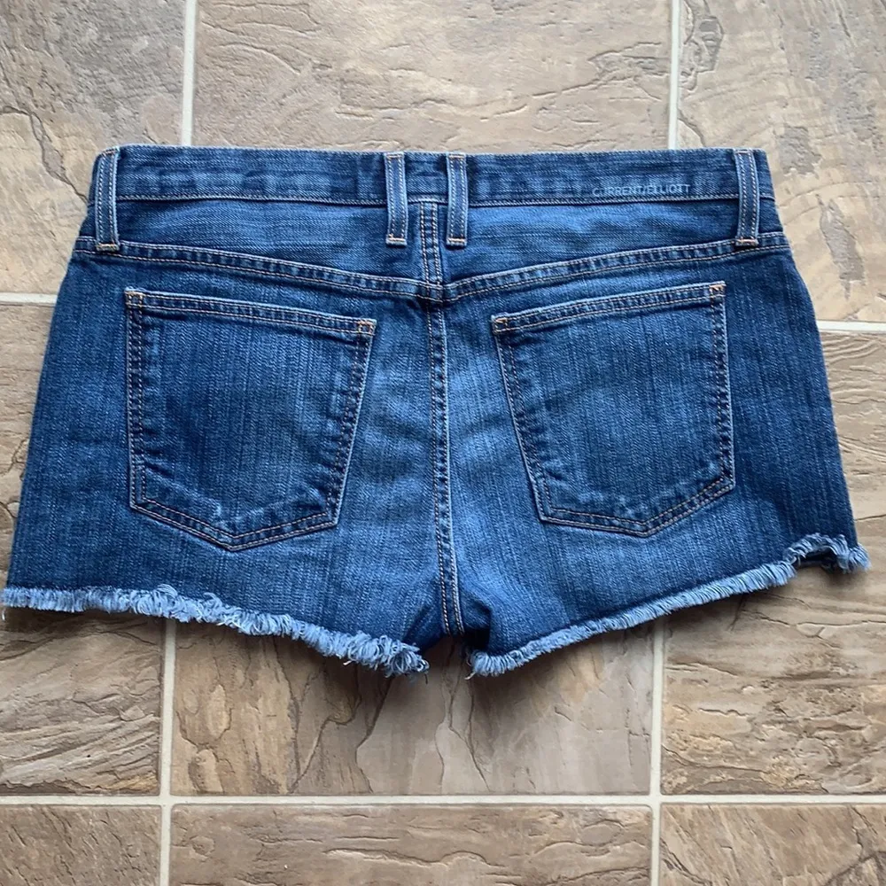 Current Elliott The Boyfriend Denim Shorts In Darlin Size 28 - Image 10
