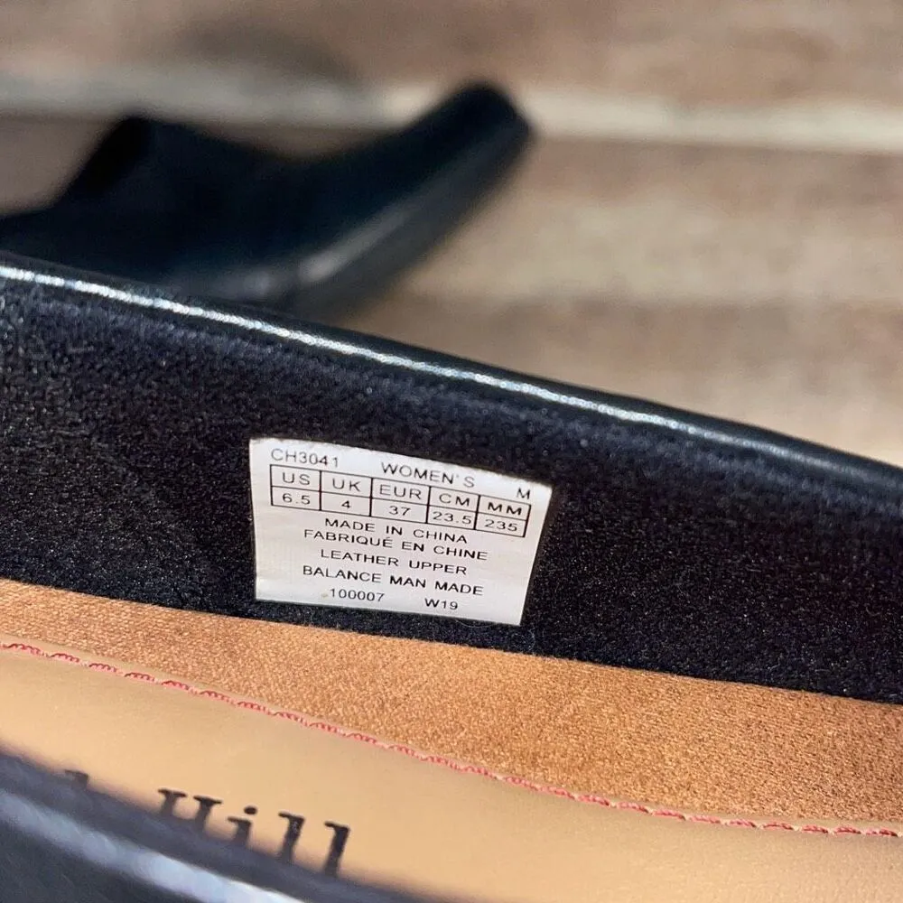 Rockport Cobb Hill Abbott Womens Leather‎ Round Toe Pump Heels Black Size 6.5 - Image 5