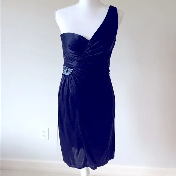 NWT Saks Fifth Ave Navy blue cocktail dress - Image 6