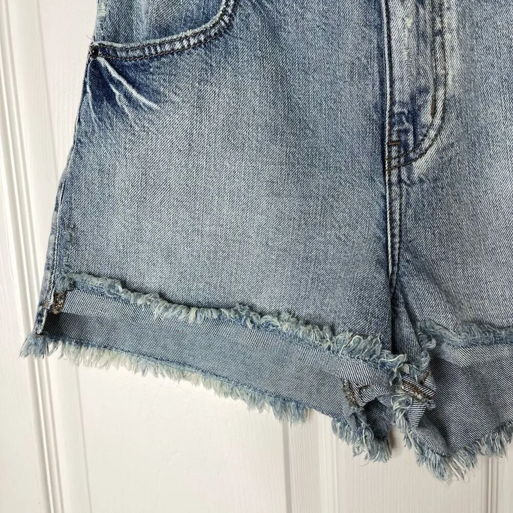 NWT O’Neill High Rise Marina Cutoff Frayed Hem Jean Shorts - 28 - Image 5