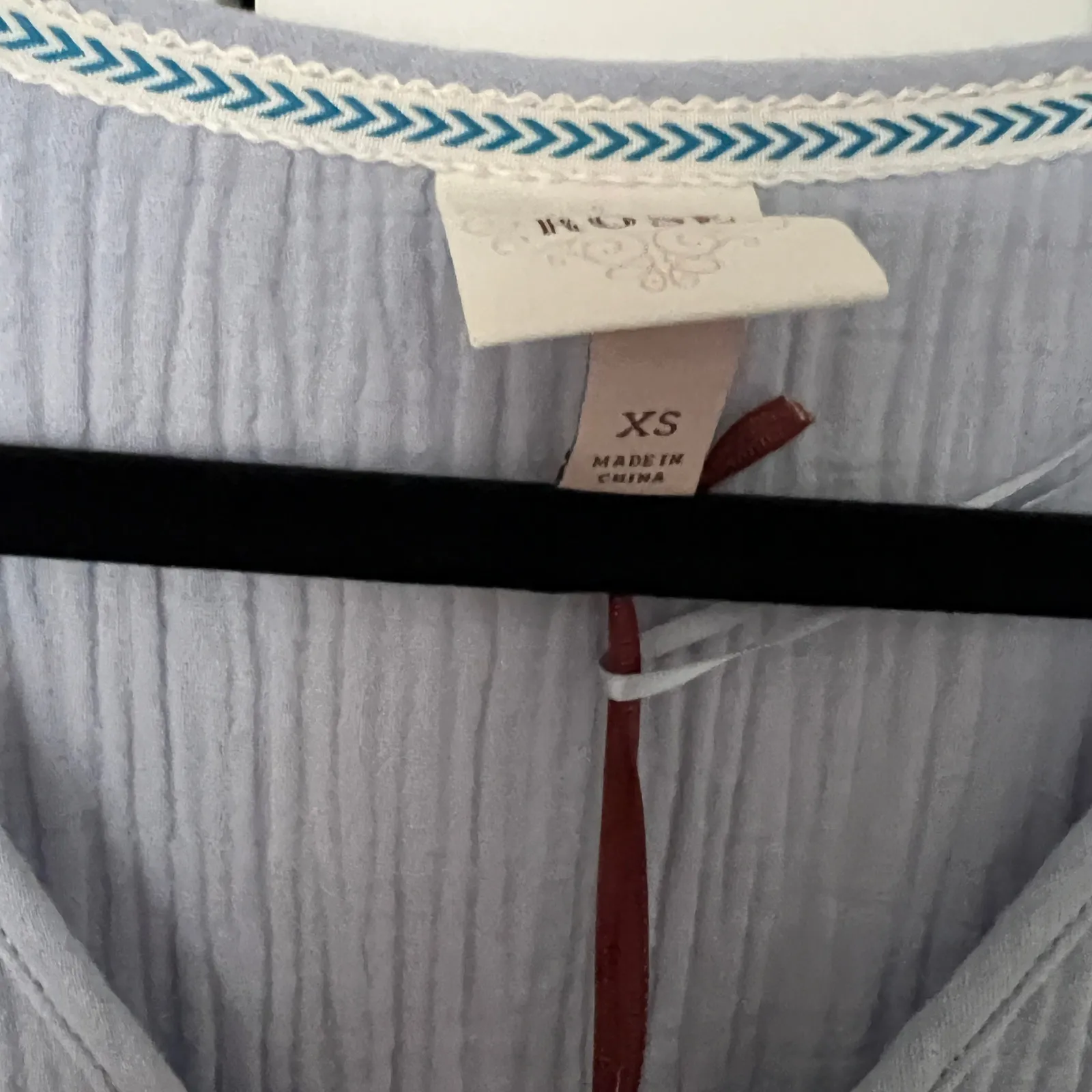 Knox Rose Women's Light Blue Flutter Sleeve A-Line Dress - Size XS - NWT - Image 2