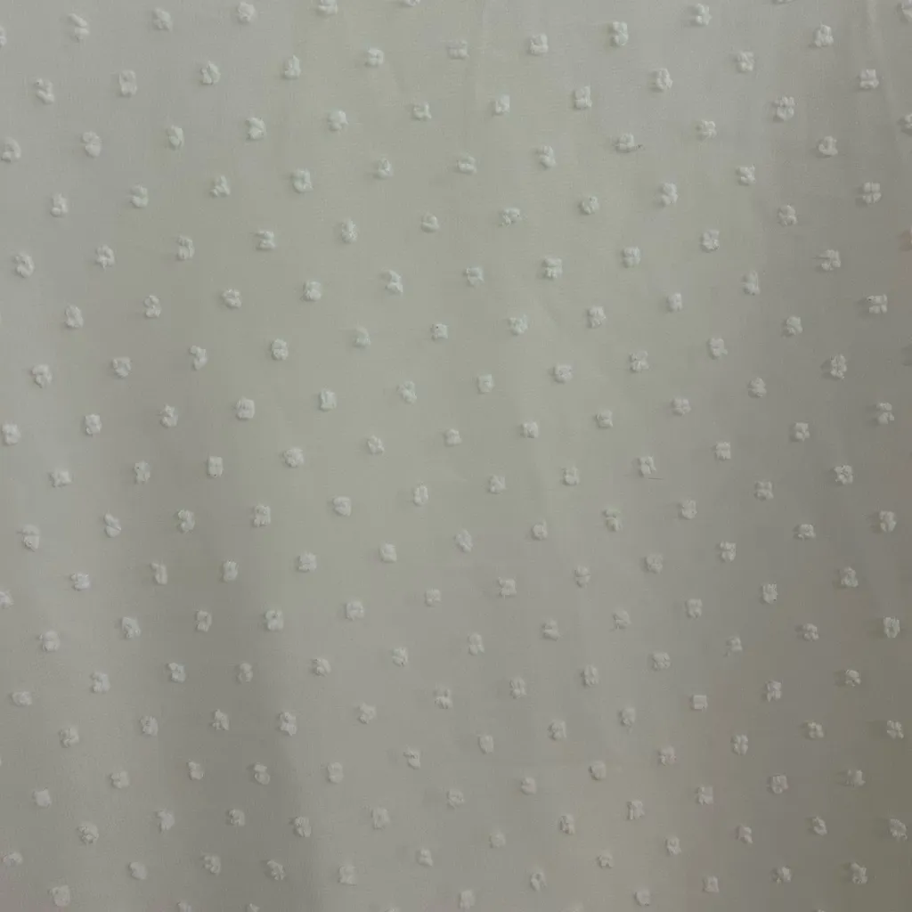 Amazon White Textured Blouse - Image 3