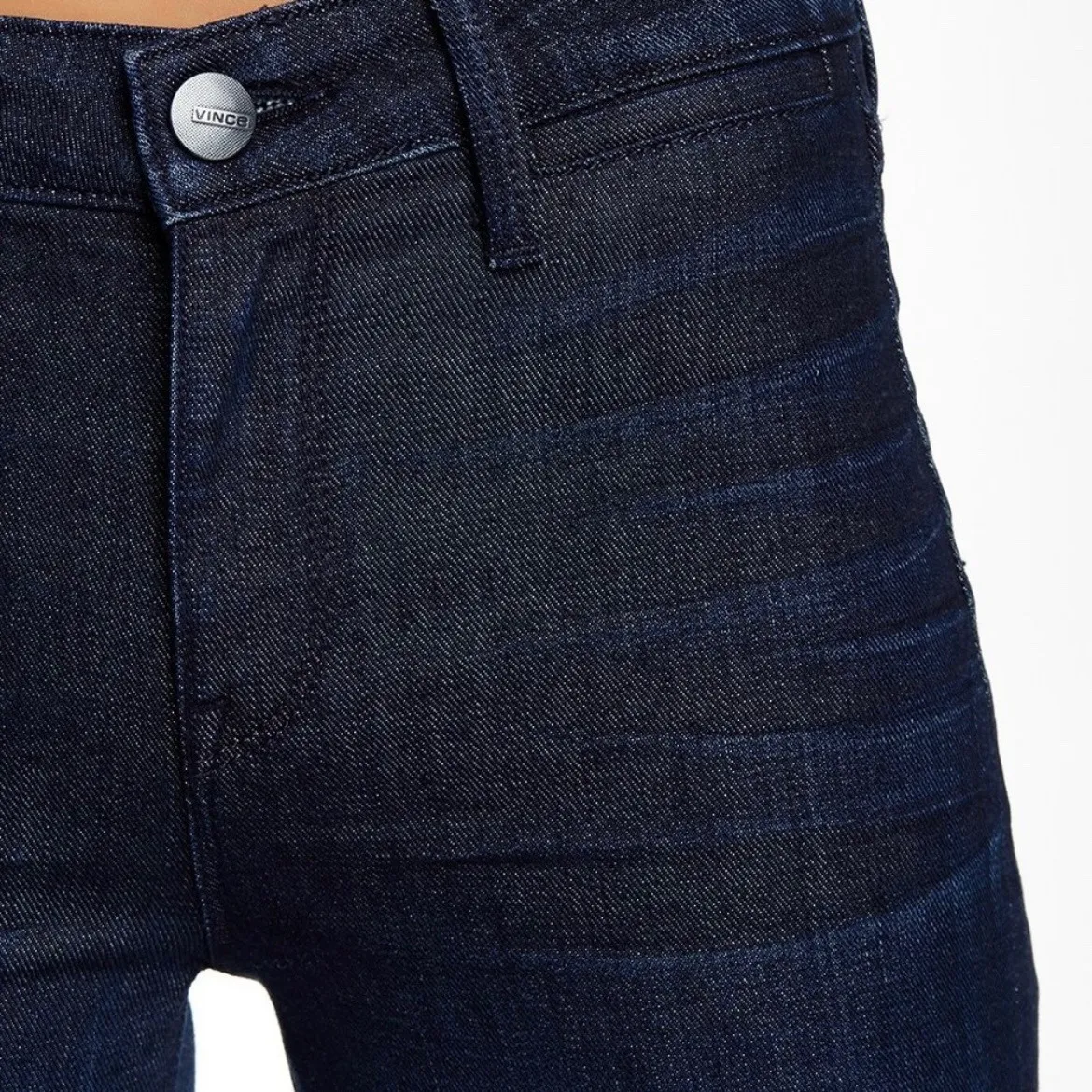 Vince Taylor High Rise Bootcut Dark Resin Wash Denim Jeans Women's Size 26 - Image 3