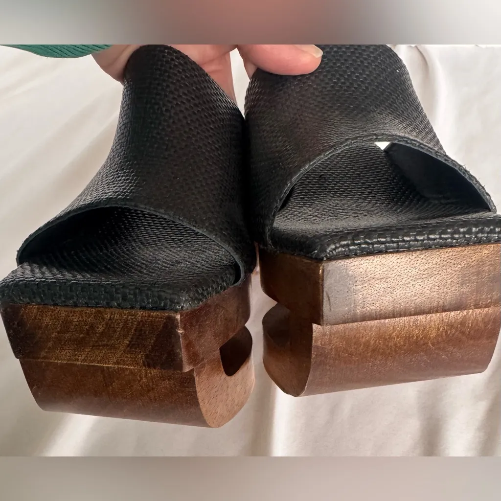 Cult Gaia Ruza Platform Sandal in Black - Size 40 - Image 5