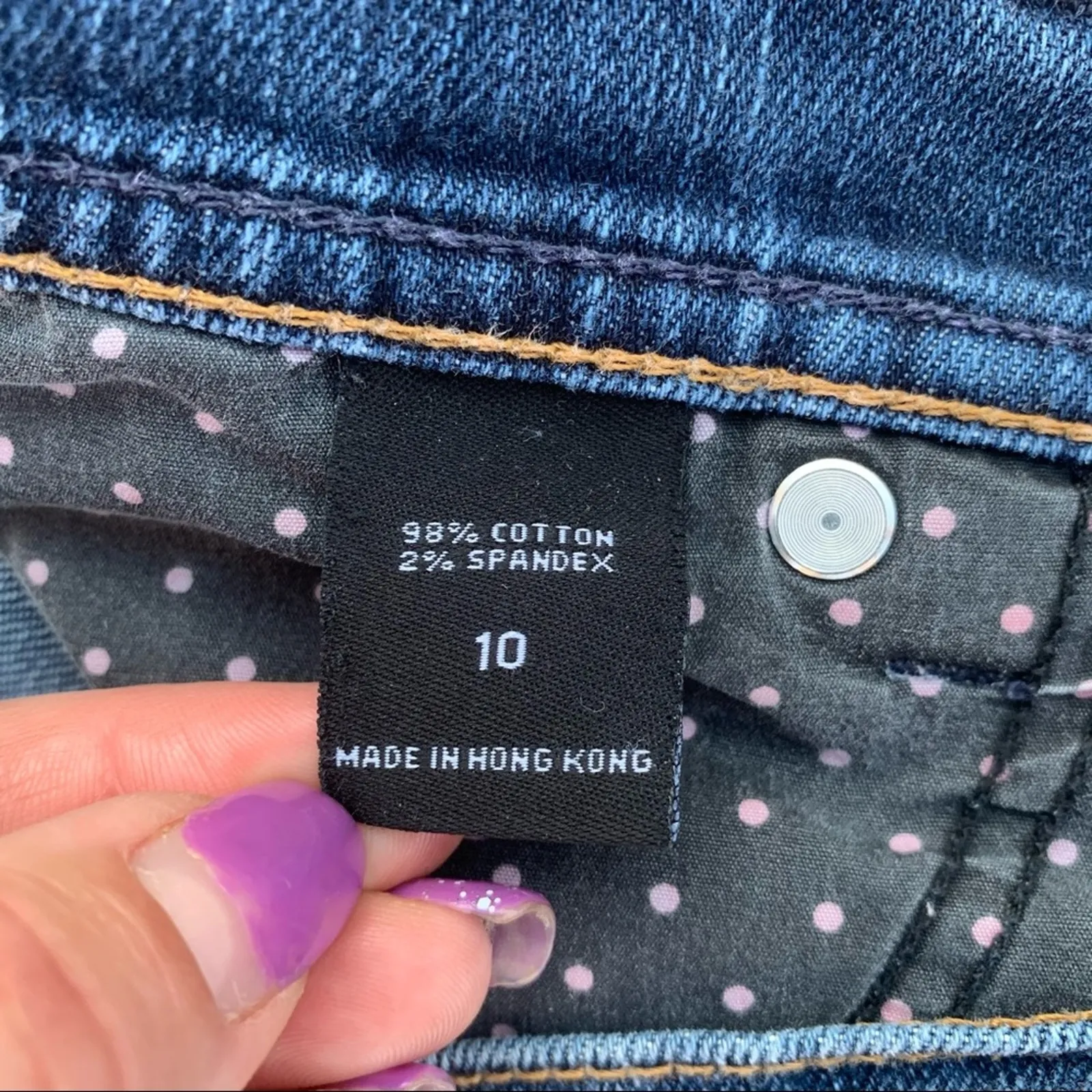 Y2K London Jean flare leg jeans Size 10 Blue - Image 5